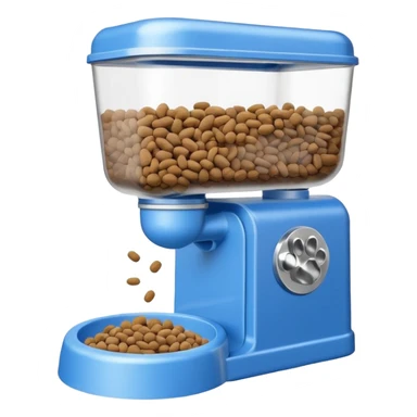 dog food dispenser sticker