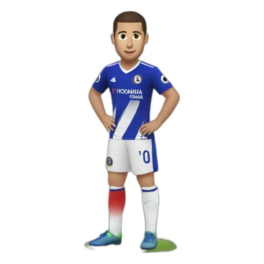 Eden hazard sticker