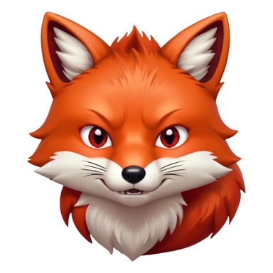 fox that is mad sticker