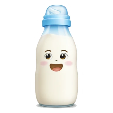baby bottle milk
 sticker