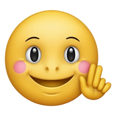 Smiley which pats in the back sticker