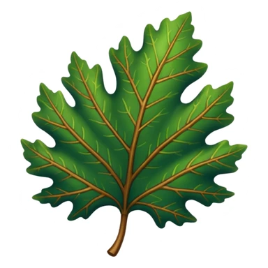 A sturdy oak leaf with deep green veins.































































 sticker
