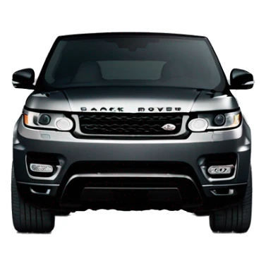 Black Range Rover sport 24 edition sticker