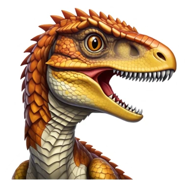Jurassic Park Velociraptor sticker