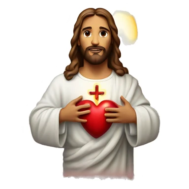 Sacred heart of Jesus sticker