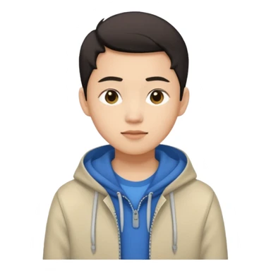 archetype for a young adult: Asian individual age 18-22yr. Freed up from financial pressures, focus on lifestyle and aesthetics and freely acknowledge they are still transitioning into adulthood 

 sticker