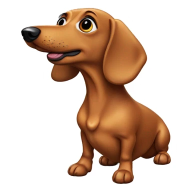 Gay weiner dog  sticker