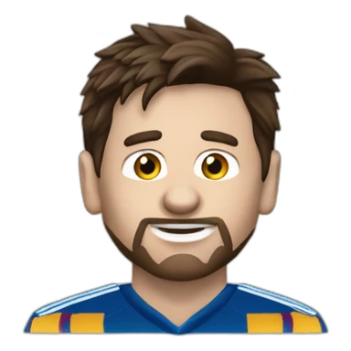 footballer Lionel Messi Football player eat chips sticker