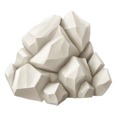 gypsum mineral sticker