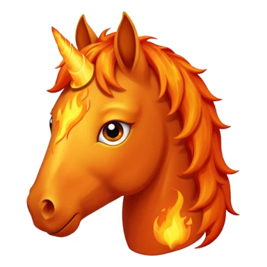 Happy fire horse emoji sad fire horse emoji worried fire horse emoji sticker
