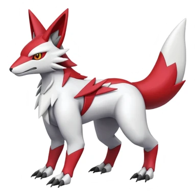 Heliolisk-Sergal-Zangoose-Cyclizar-Genesect-Pokémon, full body sticker