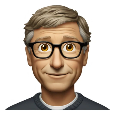 bill gates sticker