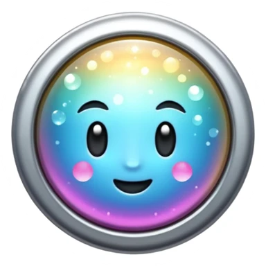 sparkles magnet sticker