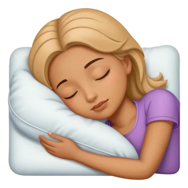 Menina dormindo  sticker