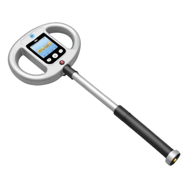 Hand-held metal detector
Security scanner
Handheld security wand
Metal detector wand sticker