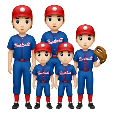 quiero dos equipos enemigos de baseball  sticker