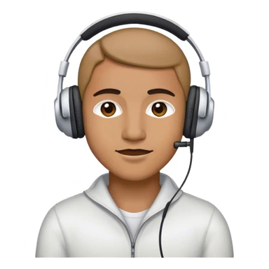 Kulaklık takan kesi calio sticker