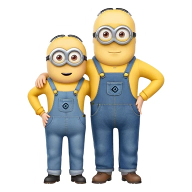 Gru and minions sticker