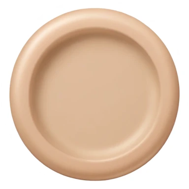 une pastille de couleur beige nude  sticker