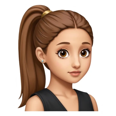ariana grande ponytail 2025 a little older she’s 32 sticker