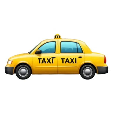 Taxi reflection + puddle, City Rain Scenes. sticker