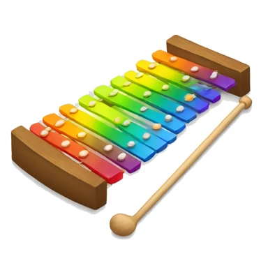 rainbow Xylophone sticker