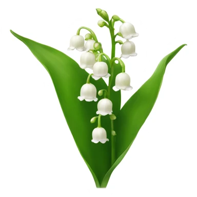lily of the valley sticker