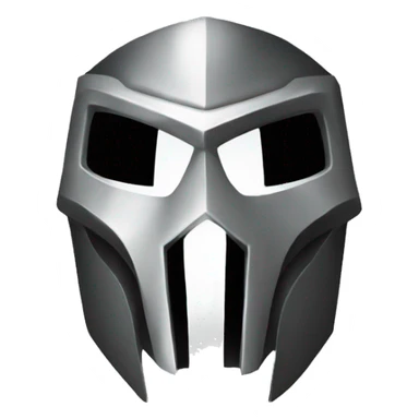 MF doom mask sticker