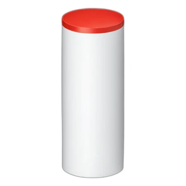 white-and-red-cylinder sticker