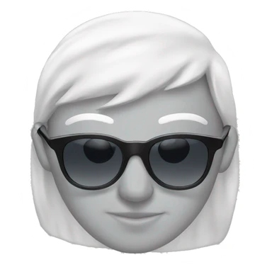 slly dove wit sunglasses sticker