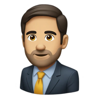 Rubio musculoso  sticker