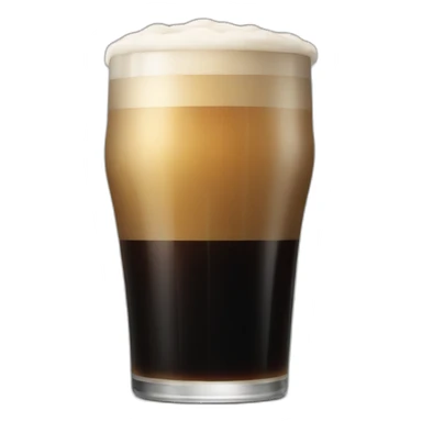 full pint of Guinness sticker