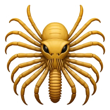 man with Facehugger sticker