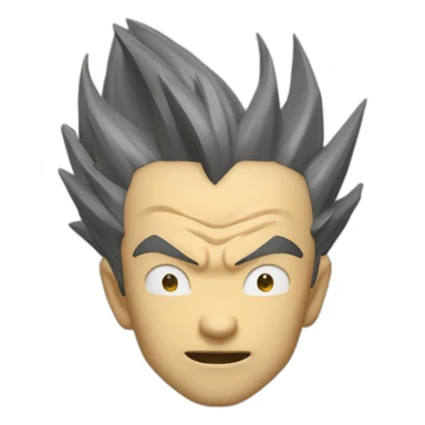 Dragonball supersayan sticker