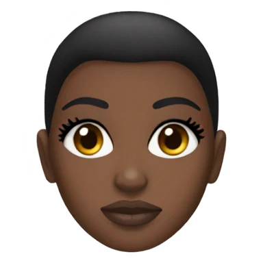 dark skin kim kardashian  sticker