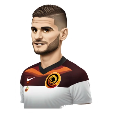 mouro icardi galatasaray forması giymiş sticker