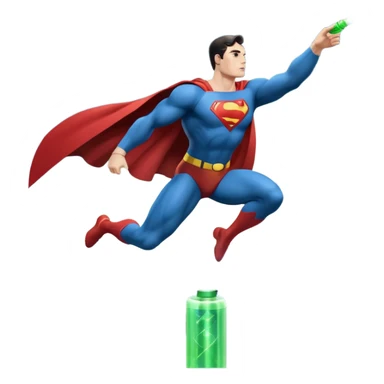 superman levitating over a city night light lit metropolis hitting a bong that he’s lighting using his super lazer vision  sticker