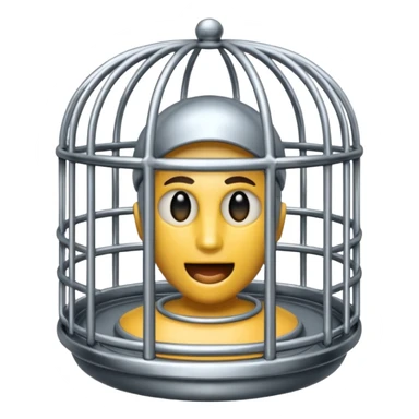 Castity cage bdsm style sticker