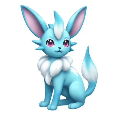 Sylveon-Glaceon-Vaporeon full body sticker