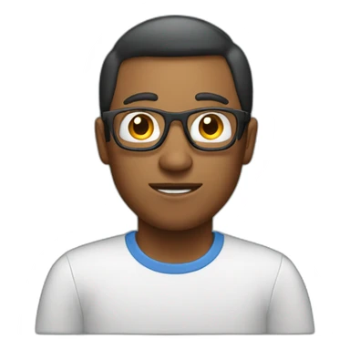 Man Behind a laptop sticker