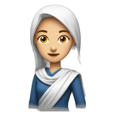 kara tavşan sticker