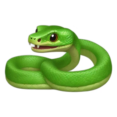 Basilic snake sticker