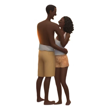 happy moment by the ocean sunset sticker