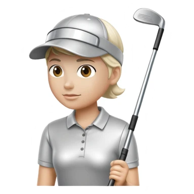 sorayama golfing sticker