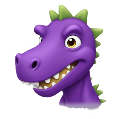 barney dino sticker