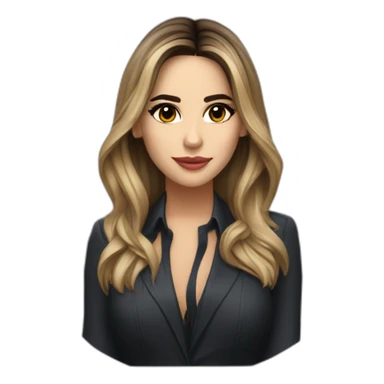 lali esposito como secretaria sticker