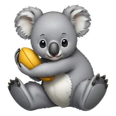 Koala tackling  sticker