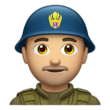 Ukraine soilder sticker