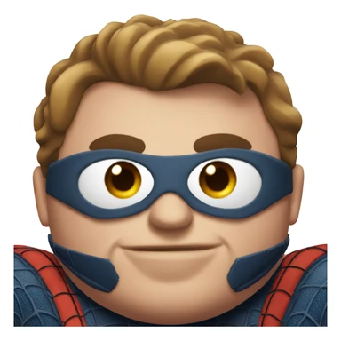 Fat Spider Man sticker