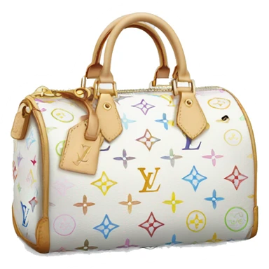 Louis Vuitton bag white sticker